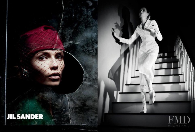 Daria Strokous featured in  the Jil Sander advertisement for Spring/Summer 2012