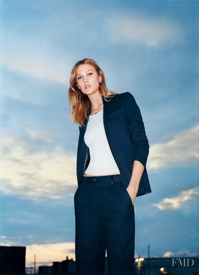 Karlie Kloss featured in  the Topshop advertisement for Spring/Summer 2016