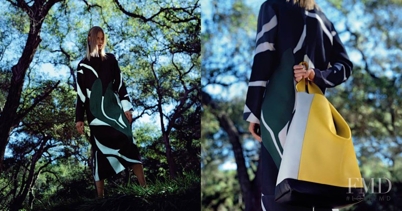 Suvi Koponen featured in  the Marni advertisement for Spring/Summer 2016