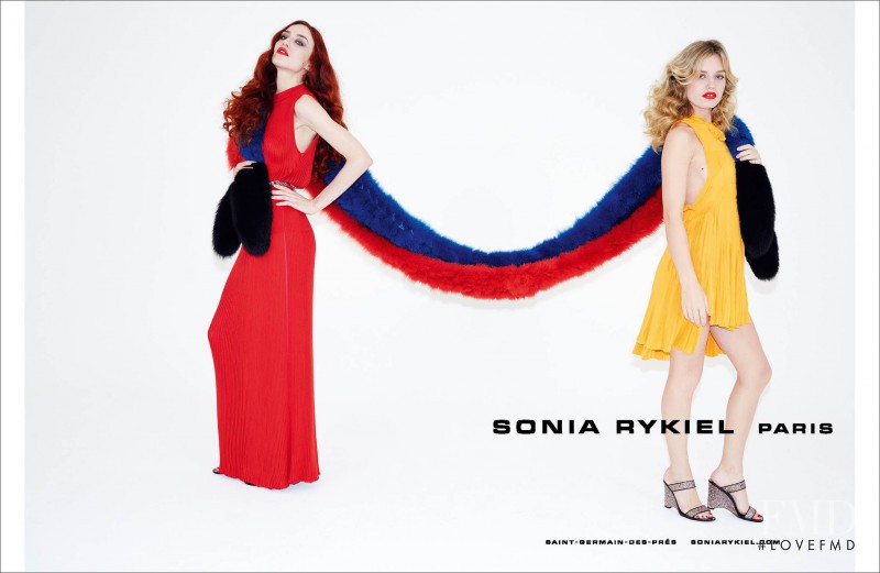 Georgia May Jagger featured in  the Sonia Rykiel advertisement for Spring/Summer 2016