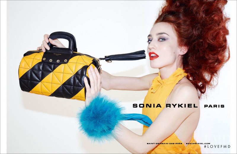 Lizzy Jagger featured in  the Sonia Rykiel advertisement for Spring/Summer 2016