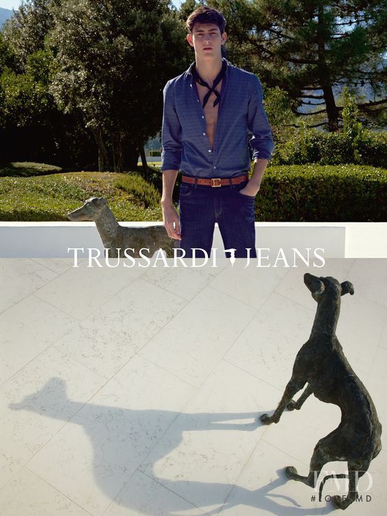 Trussardi Jeans advertisement for Spring/Summer 2016