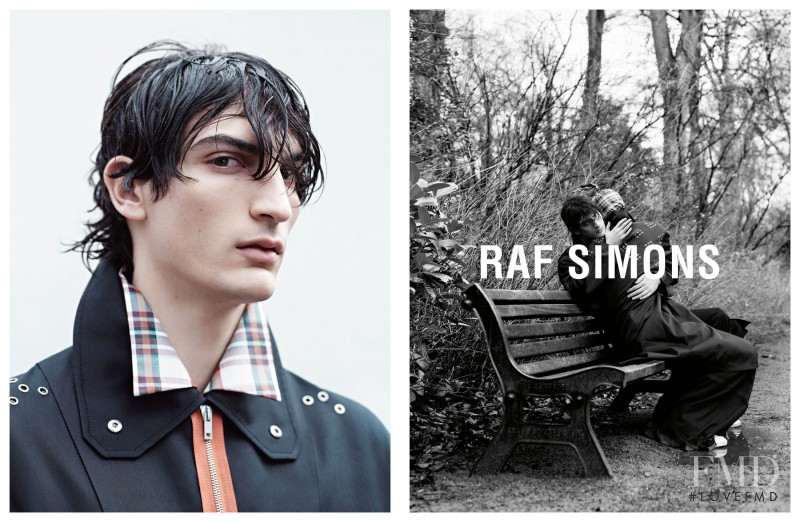 Raf Simons advertisement for Spring/Summer 2016