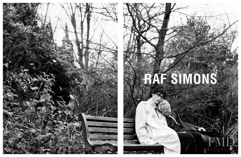 Raf Simons advertisement for Spring/Summer 2016