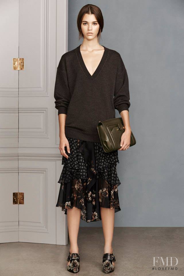 Pauline Hoarau featured in  the Jason Wu fashion show for Pre-Fall 2014