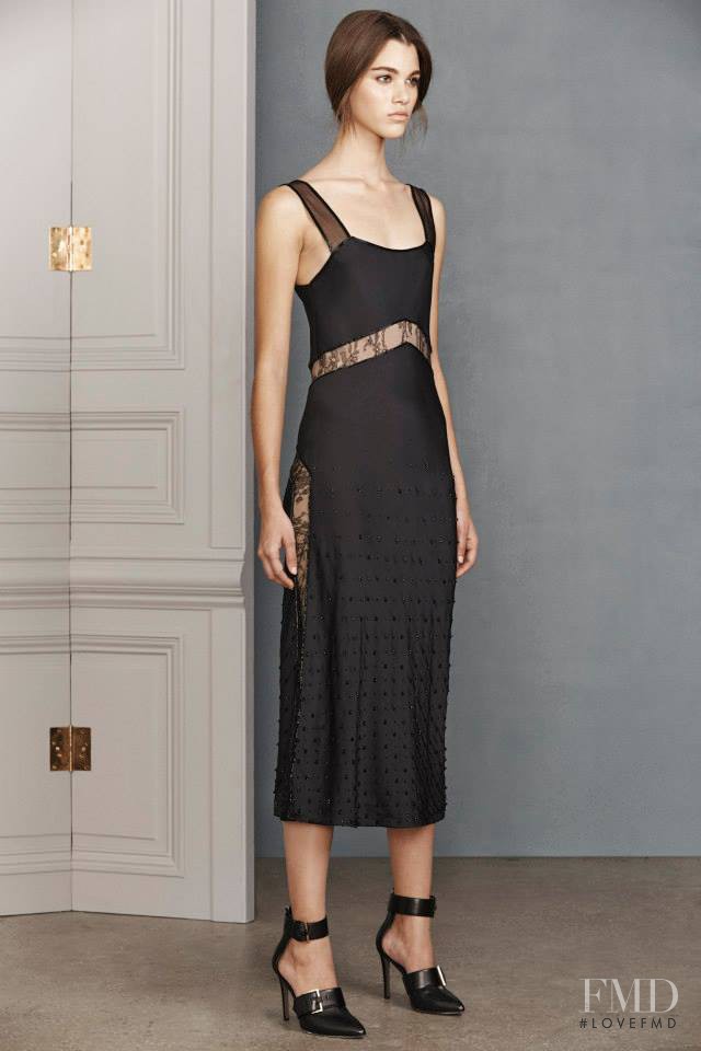 Pauline Hoarau featured in  the Jason Wu fashion show for Pre-Fall 2014