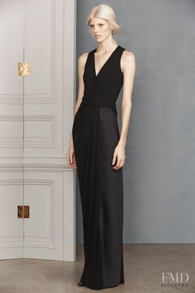 Devon Windsor featured in  the Jason Wu fashion show for Pre-Fall 2014