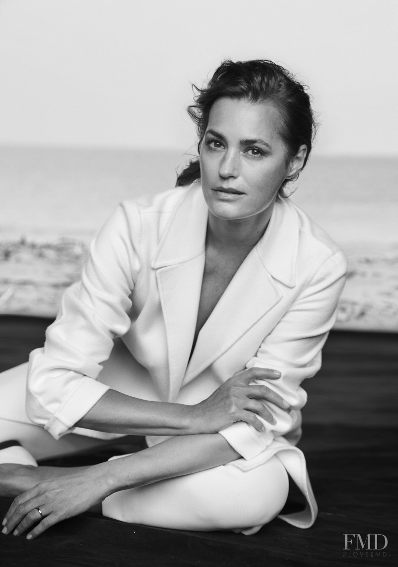 Yasmin Le Bon featured in  the Giorgio Armani New Normal advertisement for Spring/Summer 2016