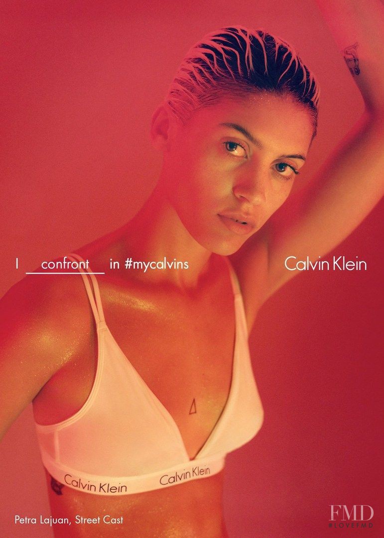 Calvin Klein #MyCalvins Collection advertisement for Spring/Summer 2016