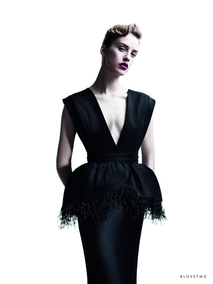 Julia Frauche featured in  the Jason Wu advertisement for Spring/Summer 2012