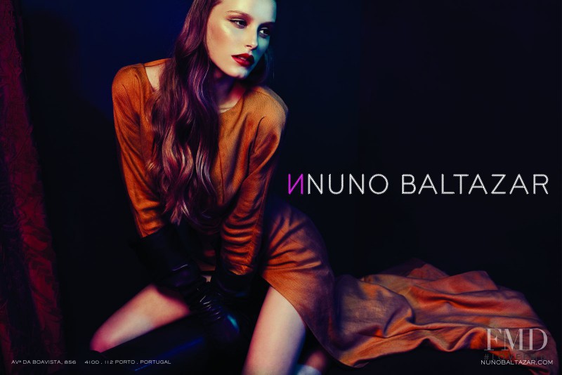 Dariia Makarova featured in  the Nuno Baltazar advertisement for Autumn/Winter 2011