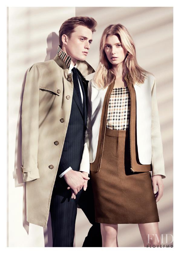 Sigrid Agren featured in  the DAKS advertisement for Spring/Summer 2013