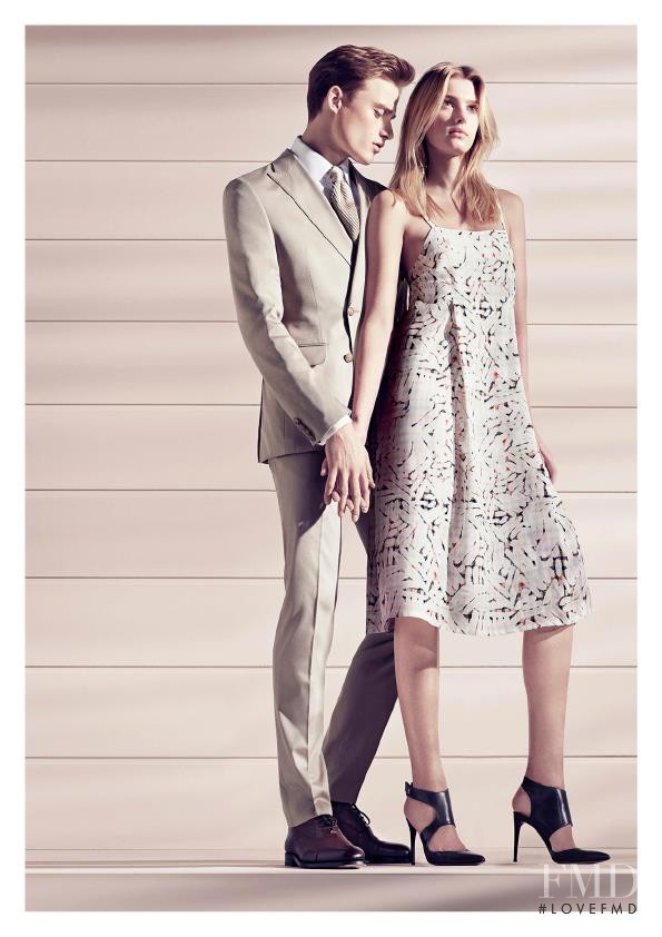 Sigrid Agren featured in  the DAKS advertisement for Spring/Summer 2013