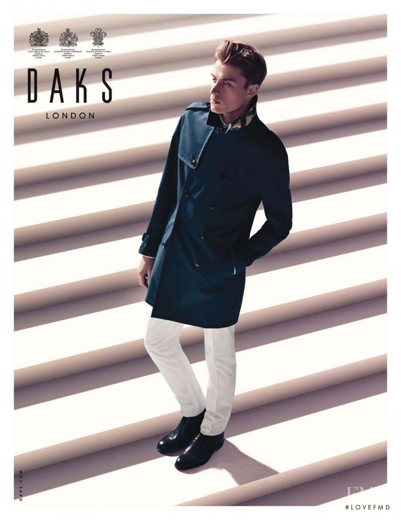 DAKS advertisement for Spring/Summer 2013