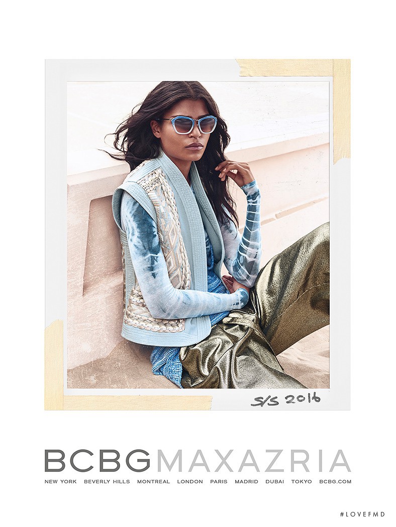 BCBG By Max Azria advertisement for Spring/Summer 2016