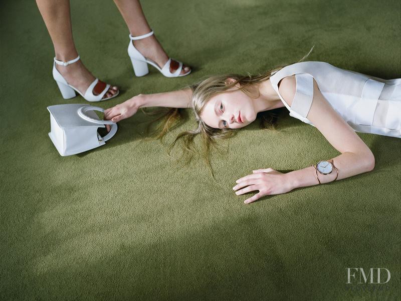 Julie Hoomans featured in  the Opening Ceremony advertisement for Spring/Summer 2016