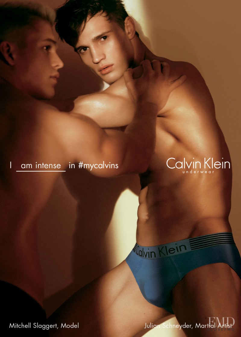 Julian Schneyder featured in  the Calvin Klein Underwear advertisement for Spring/Summer 2016