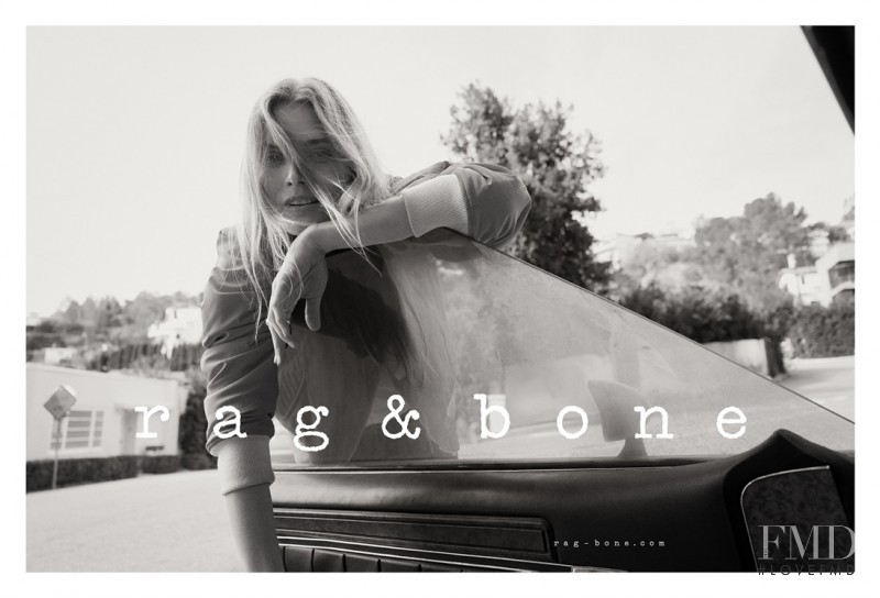 Malgosia Bela featured in  the rag & bone advertisement for Spring/Summer 2016