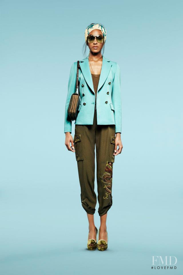 Jourdan Dunn featured in  the Pucci lookbook for Resort 2013