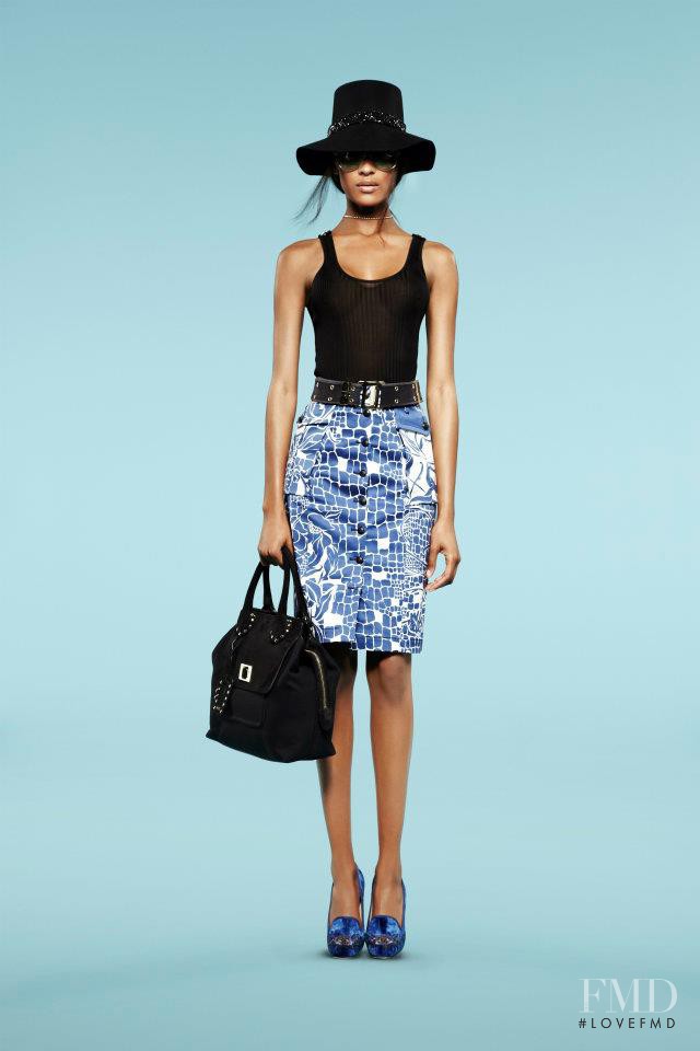 Jourdan Dunn featured in  the Pucci lookbook for Resort 2013