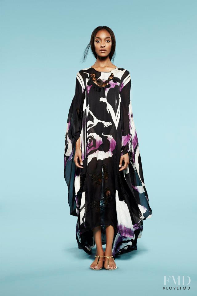 Jourdan Dunn featured in  the Pucci lookbook for Resort 2013