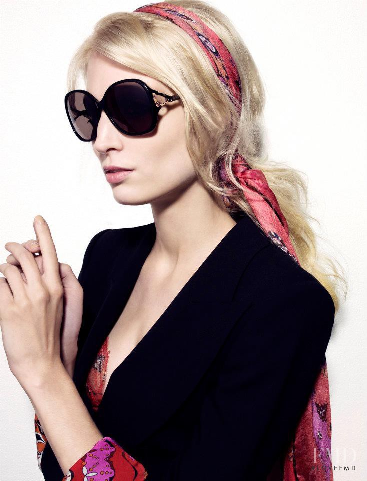 Melissa Tammerijn featured in  the Pucci advertisement for Spring/Summer 2012