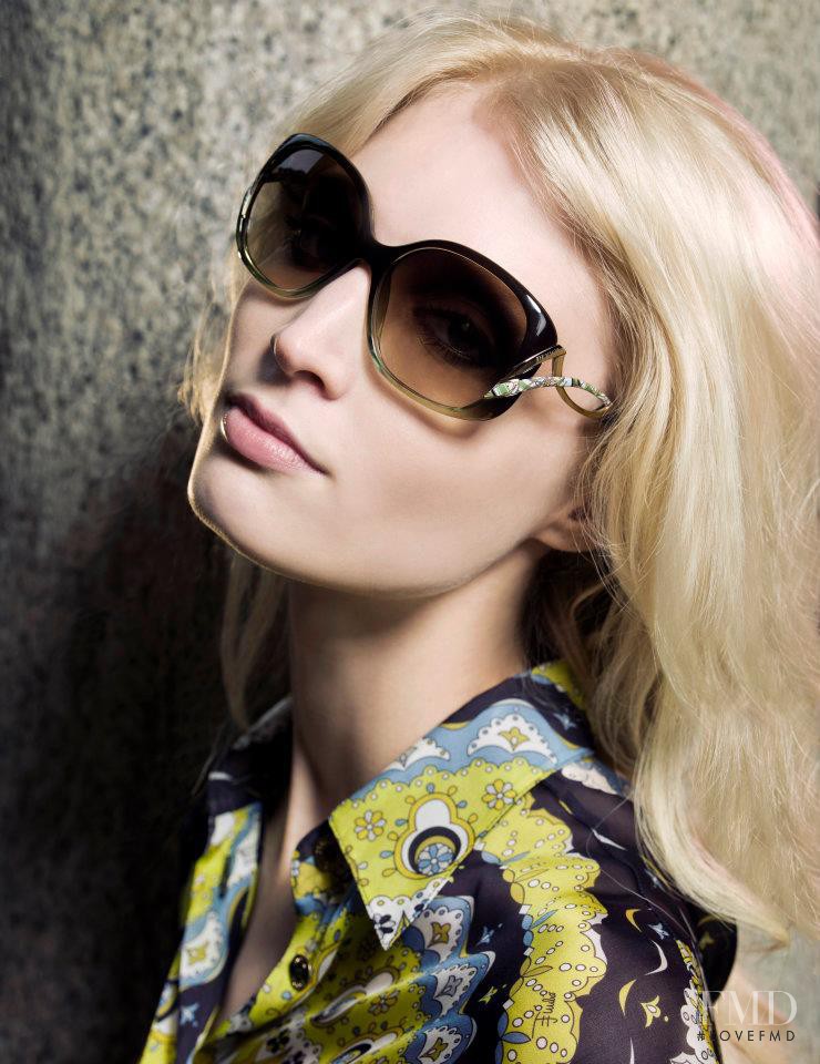 Melissa Tammerijn featured in  the Pucci advertisement for Spring/Summer 2012