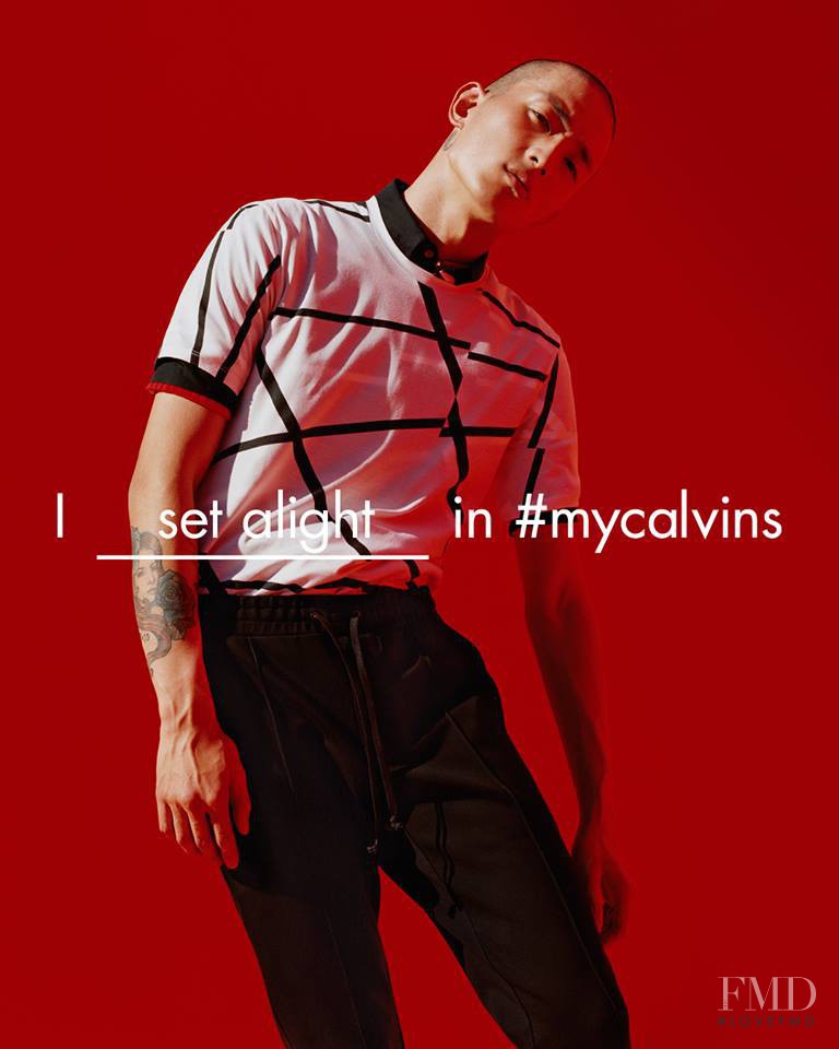 CK Calvin Klein advertisement for Spring/Summer 2016