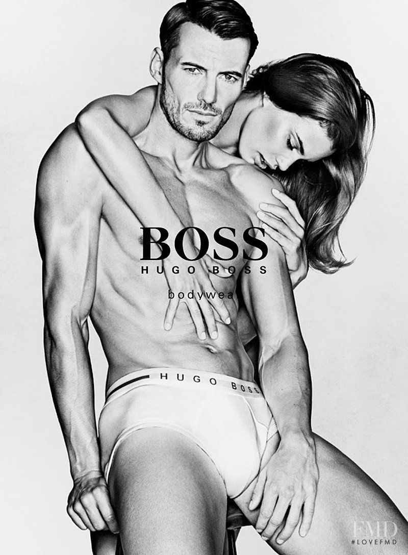 Rianne ten Haken featured in  the Boss by Hugo Boss Bodywear advertisement for Spring/Summer 2013