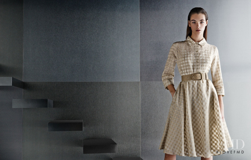 Vittoria Ceretti featured in  the MaxMara Studio advertisement for Spring/Summer 2016