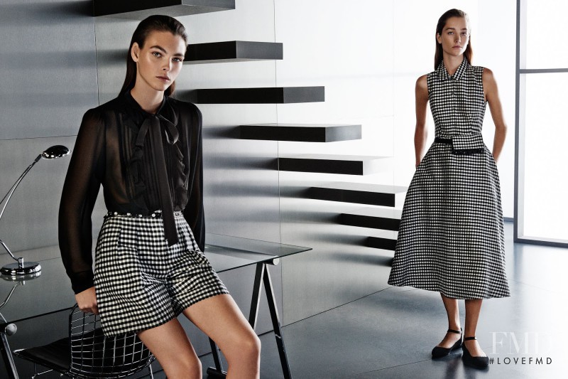 Joséphine Le Tutour featured in  the MaxMara Studio advertisement for Spring/Summer 2016