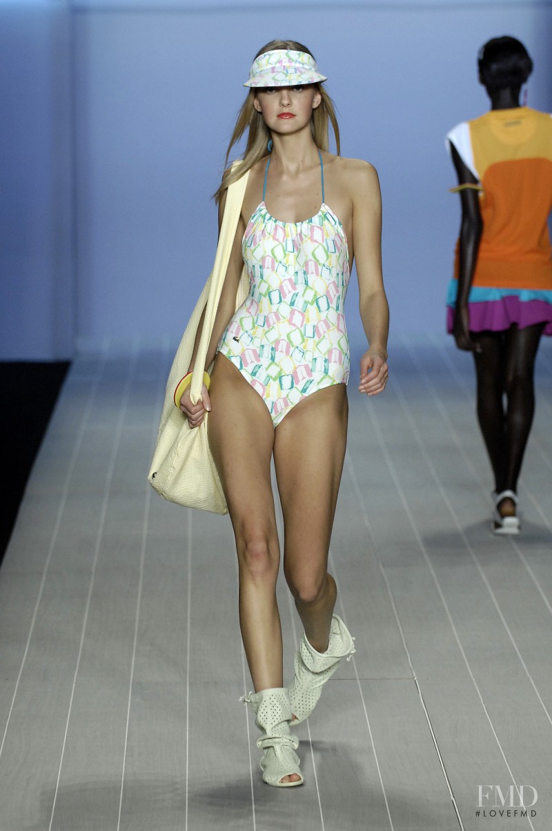 Caroline Trentini featured in  the Lacoste fashion show for Spring/Summer 2007