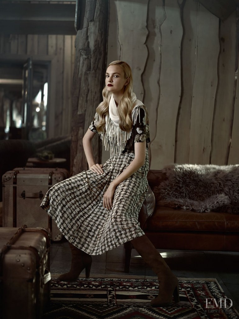 Caroline Trentini featured in  the Mixed advertisement for Winter 2015