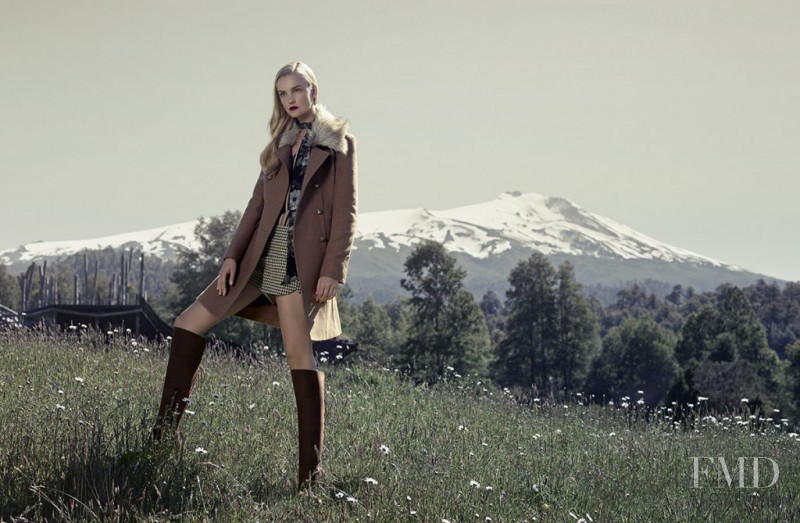 Caroline Trentini featured in  the Mixed advertisement for Winter 2015