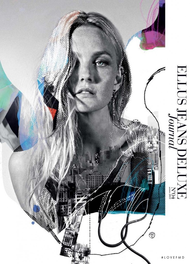 Caroline Trentini featured in  the Ellus advertisement for Winter 2015