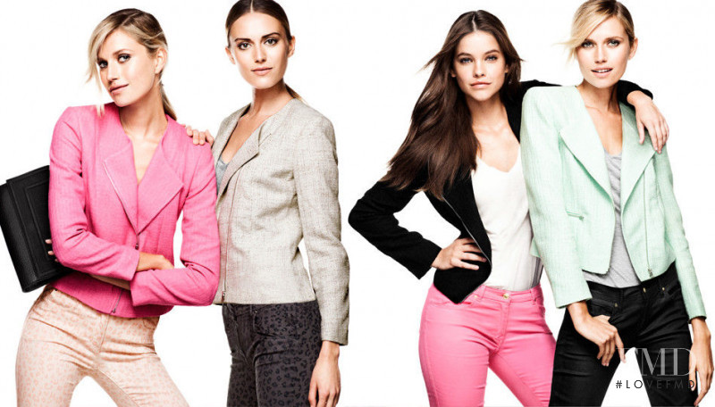 Barbara Palvin featured in  the H&M advertisement for Autumn/Winter 2012