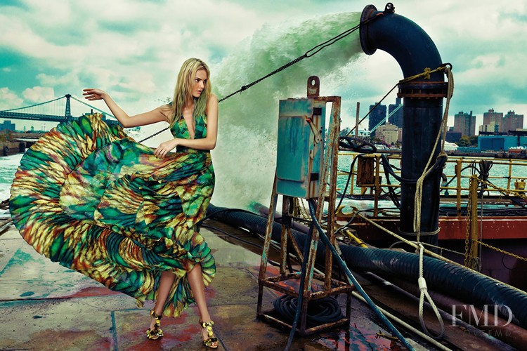 Caroline Trentini featured in  the Morena Rosa advertisement for Spring/Summer 2013