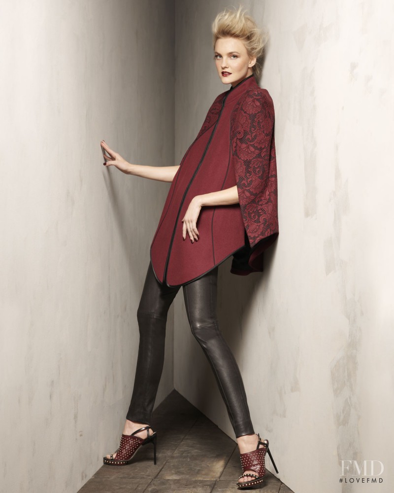 Caroline Trentini featured in  the Neiman Marcus catalogue for Fall 2012