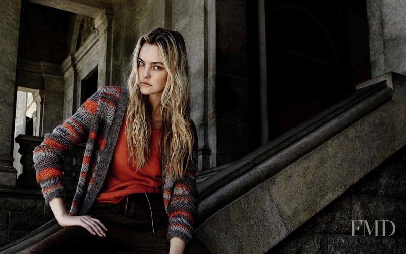 Caroline Trentini featured in  the Cantï¿½o advertisement for Autumn/Winter 2012