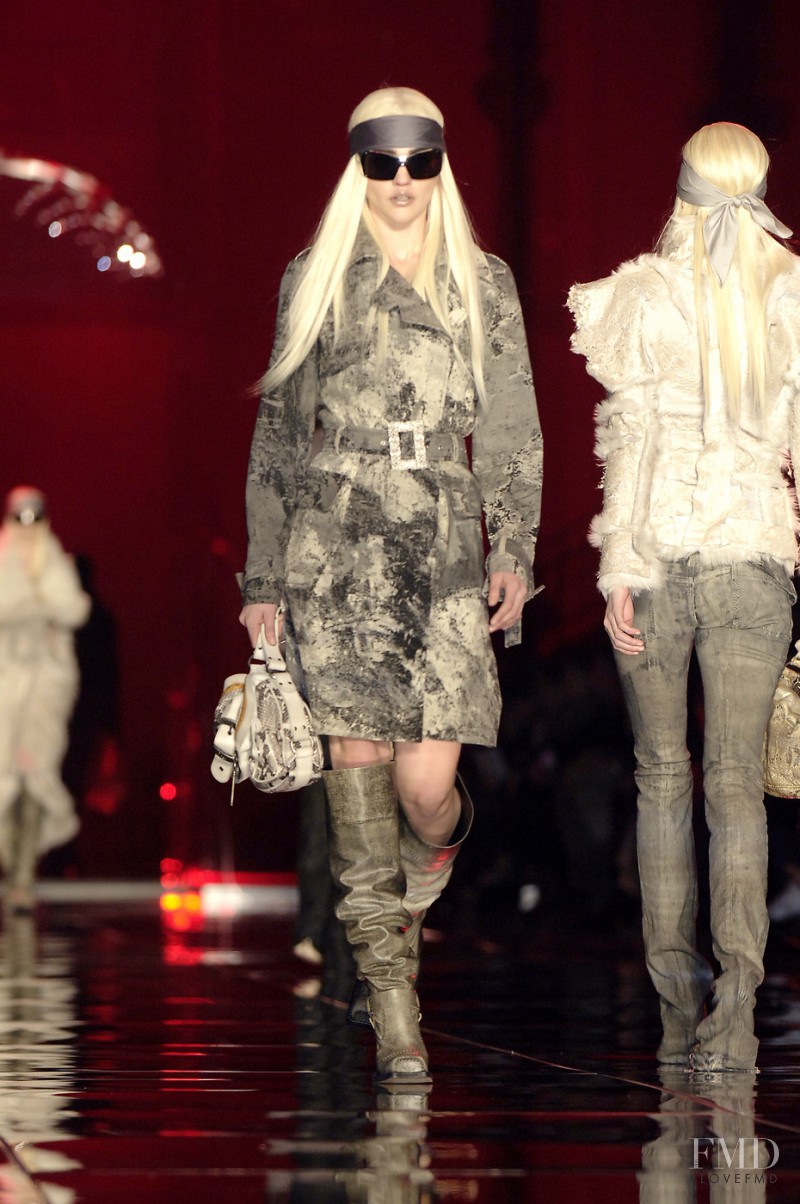 Sasha Pivovarova featured in  the Christian Dior fashion show for Autumn/Winter 2006