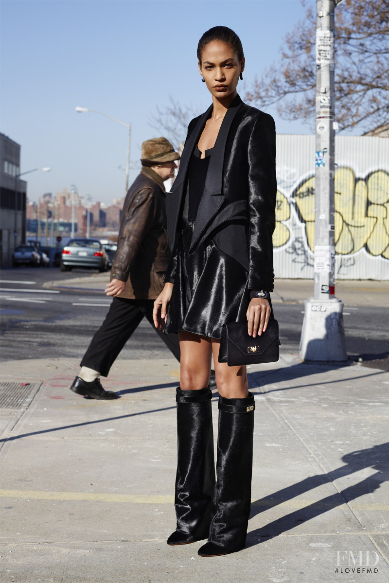 Joan Smalls featured in  the Givenchy lookbook for Pre-Fall 2012