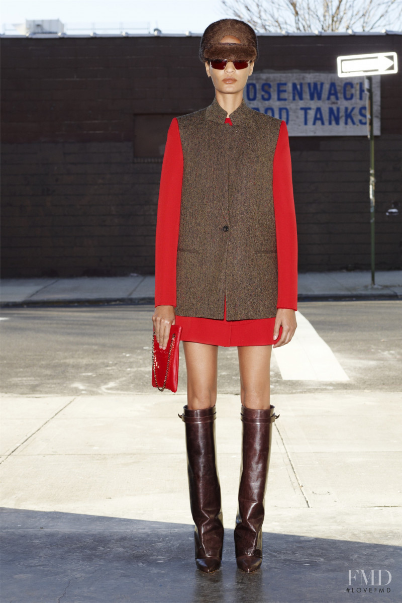 Joan Smalls featured in  the Givenchy lookbook for Pre-Fall 2012