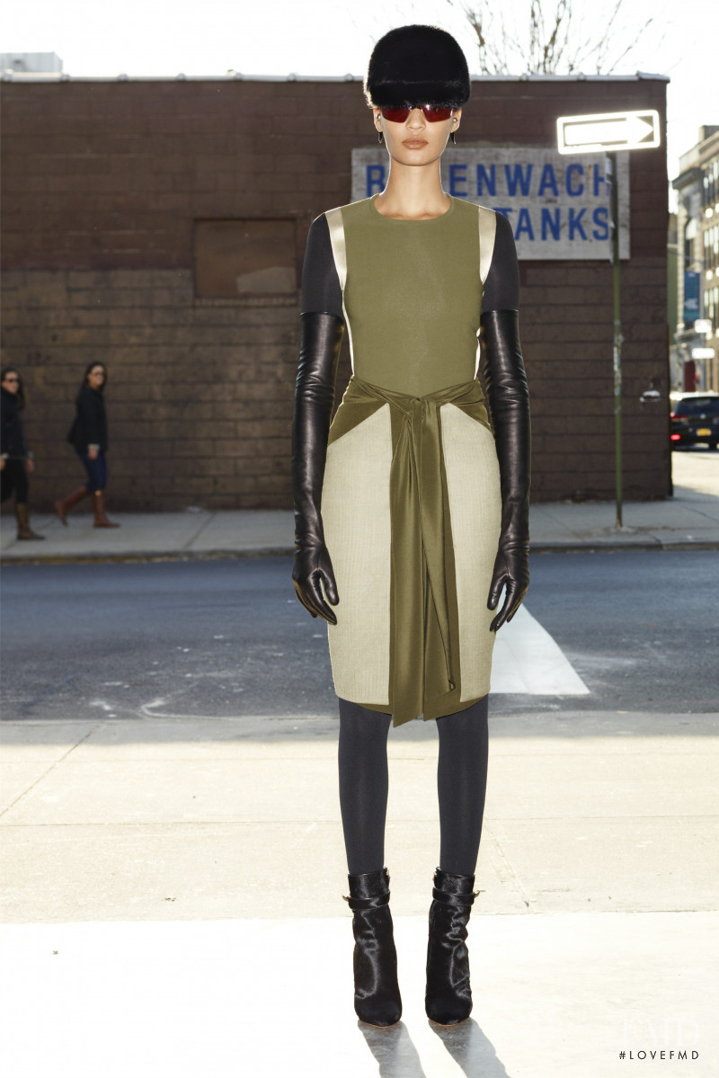 Joan Smalls featured in  the Givenchy lookbook for Pre-Fall 2012