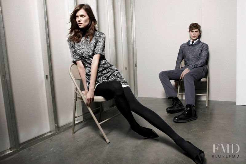 Kasia Struss featured in  the HUGO advertisement for Autumn/Winter 2012