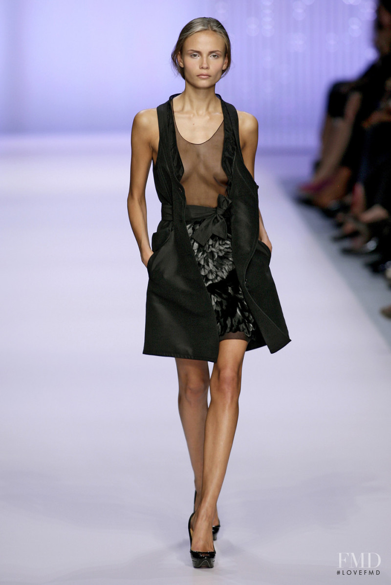 Natasha Poly featured in  the Celine fashion show for Spring/Summer 2007