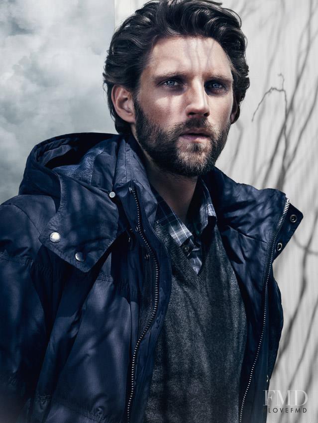 RJ Rogenski featured in  the Hugo Boss advertisement for Autumn/Winter 2012