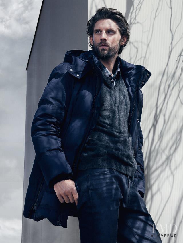 RJ Rogenski featured in  the Hugo Boss advertisement for Autumn/Winter 2012