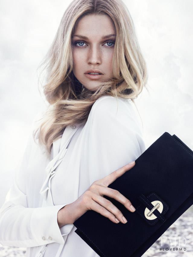 Toni Garrn featured in  the Hugo Boss advertisement for Autumn/Winter 2012