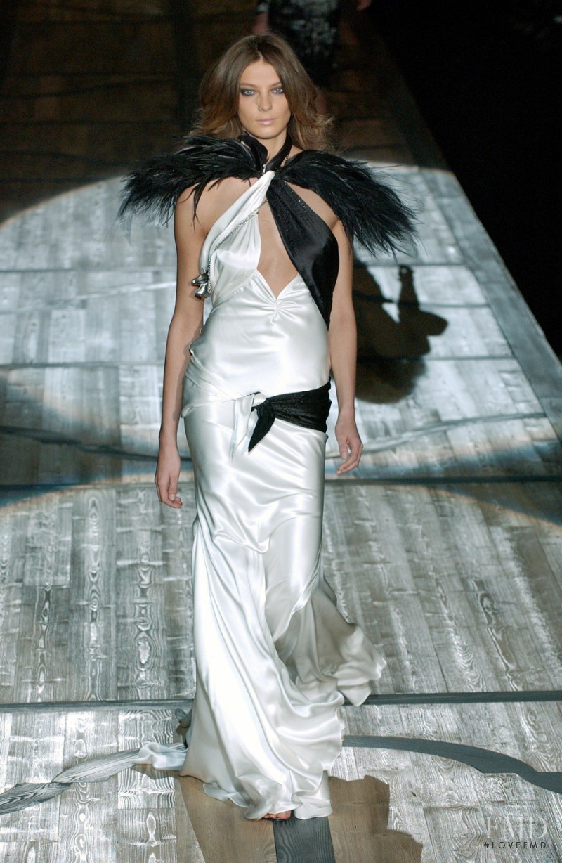 Daria Werbowy featured in  the Roberto Cavalli fashion show for Autumn/Winter 2005