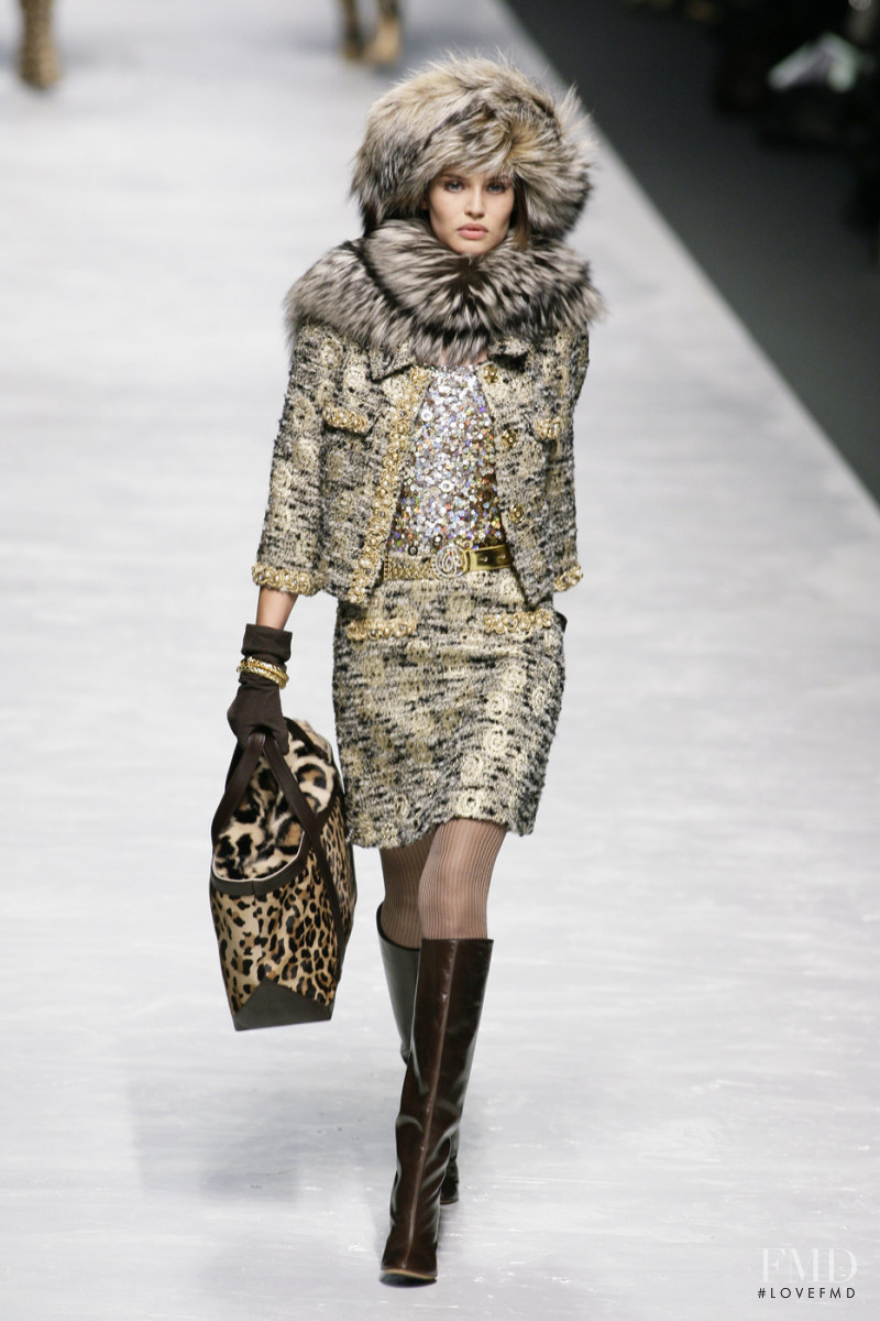 Bianca Balti featured in  the Blumarine fashion show for Autumn/Winter 2008
